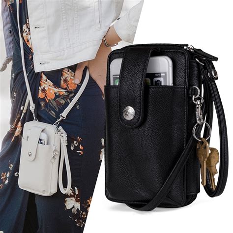 purse that holds cell phone.